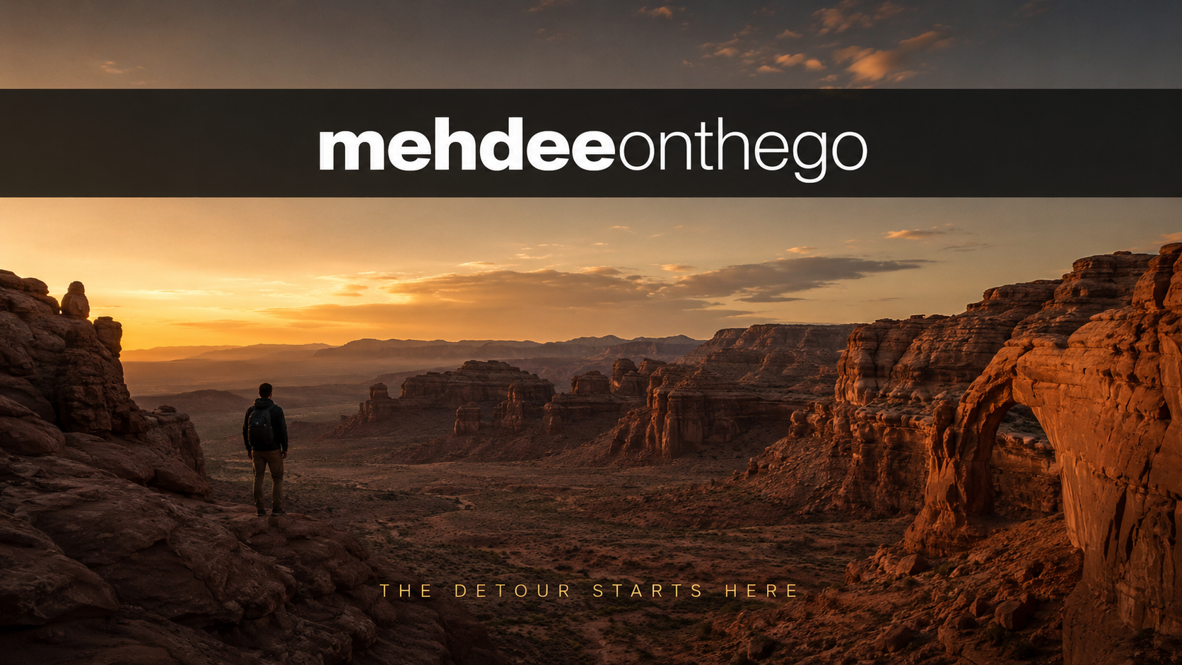 mehdeeonthego travel guides website homepage